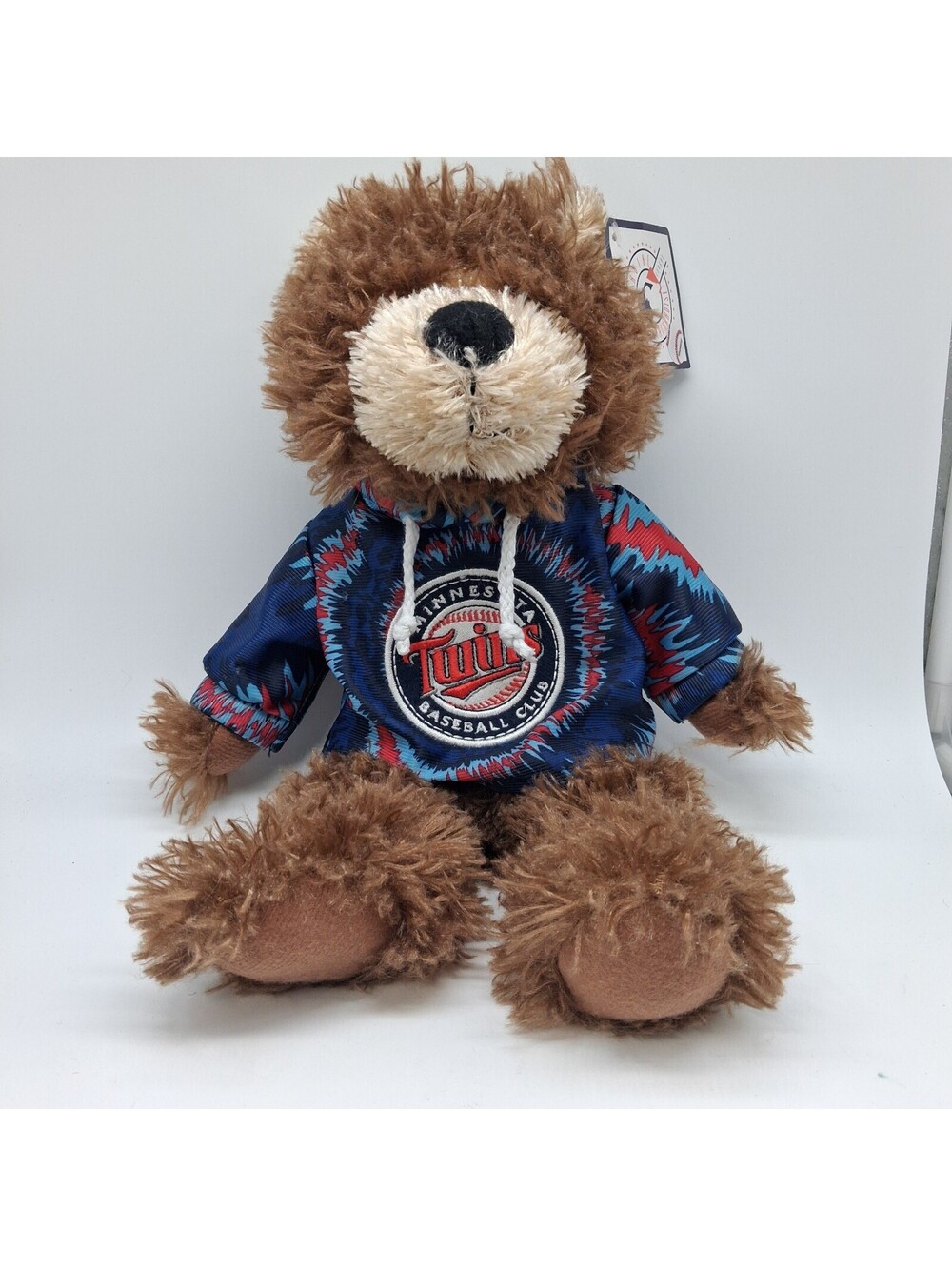 Minnesota Twins MLB Teddy Bear Plush Hoodie Stuffed Animal NWT Licensed Baseball